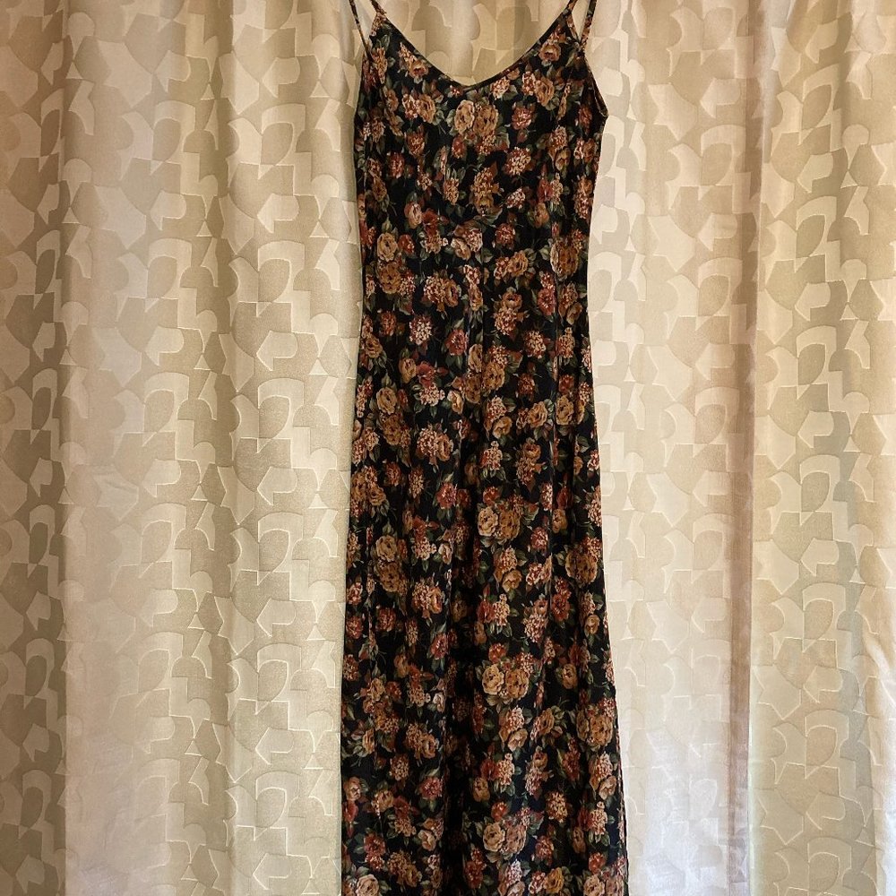 Vintage Floral Slip Dress